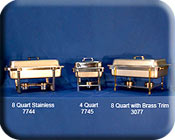 4- and 8-Quart Chafers